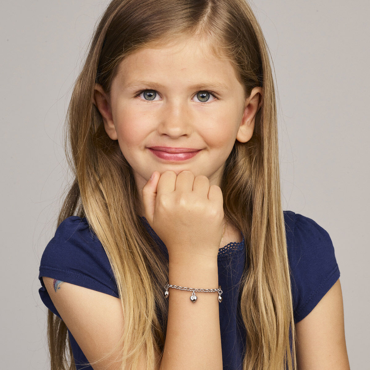 Zilveren Armband Hart 15 cm 1321791