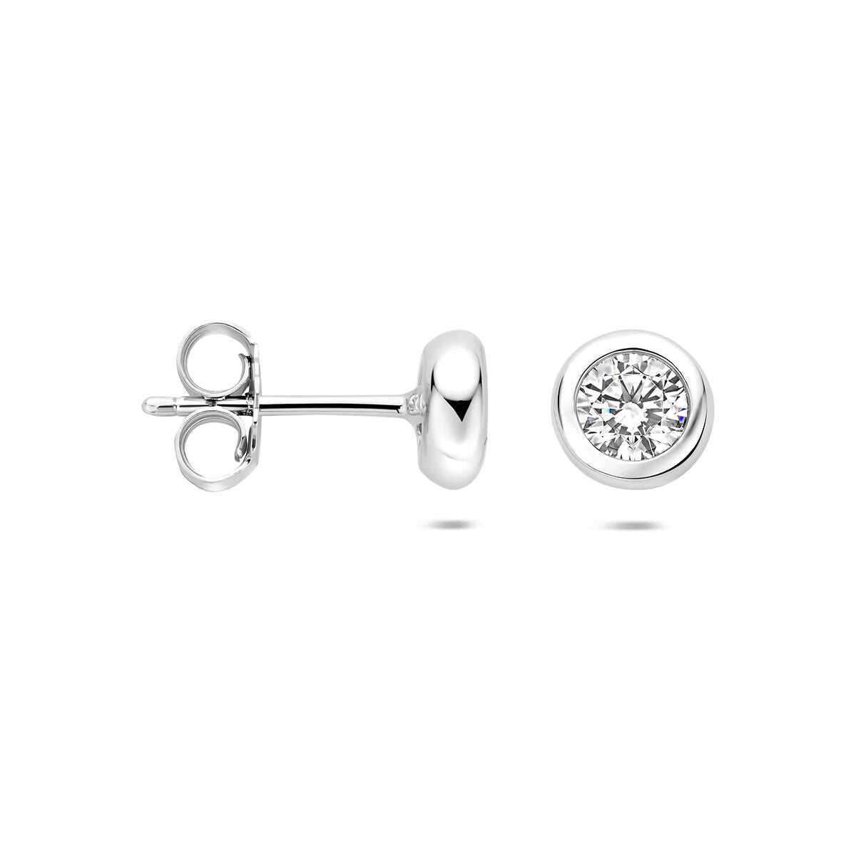 Zilveren Oorknoppen Zirkonia 7,5mm 1321902
