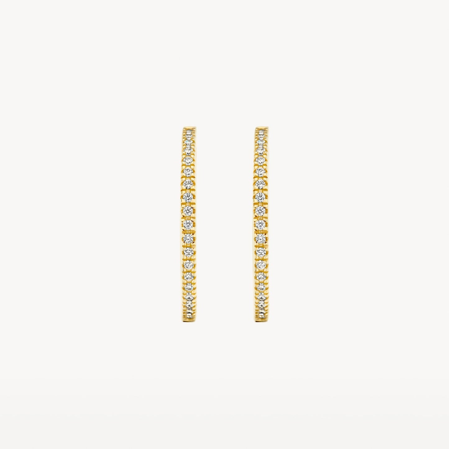 Blush Oorringen 14kt Goud 7306YZI
