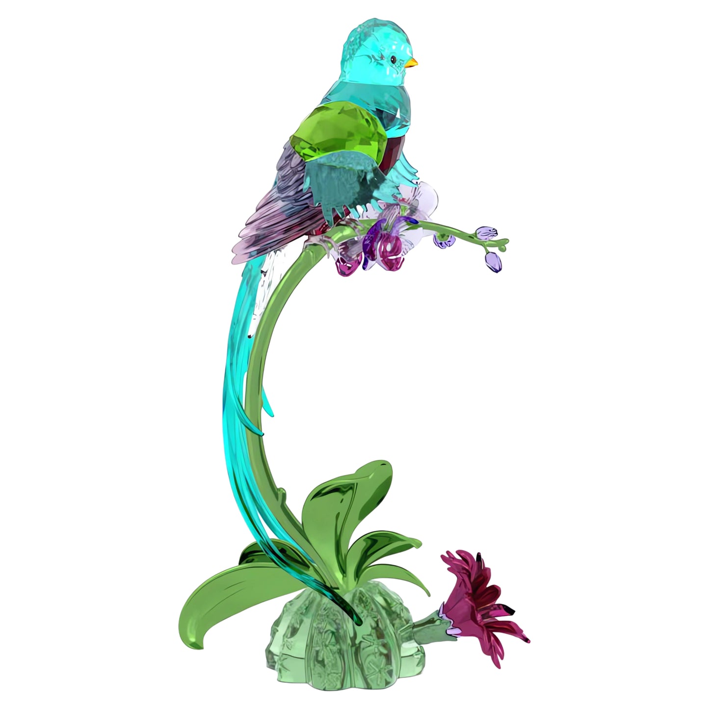 Swarovski Idyllia Quetzal en Orchidee 5682123