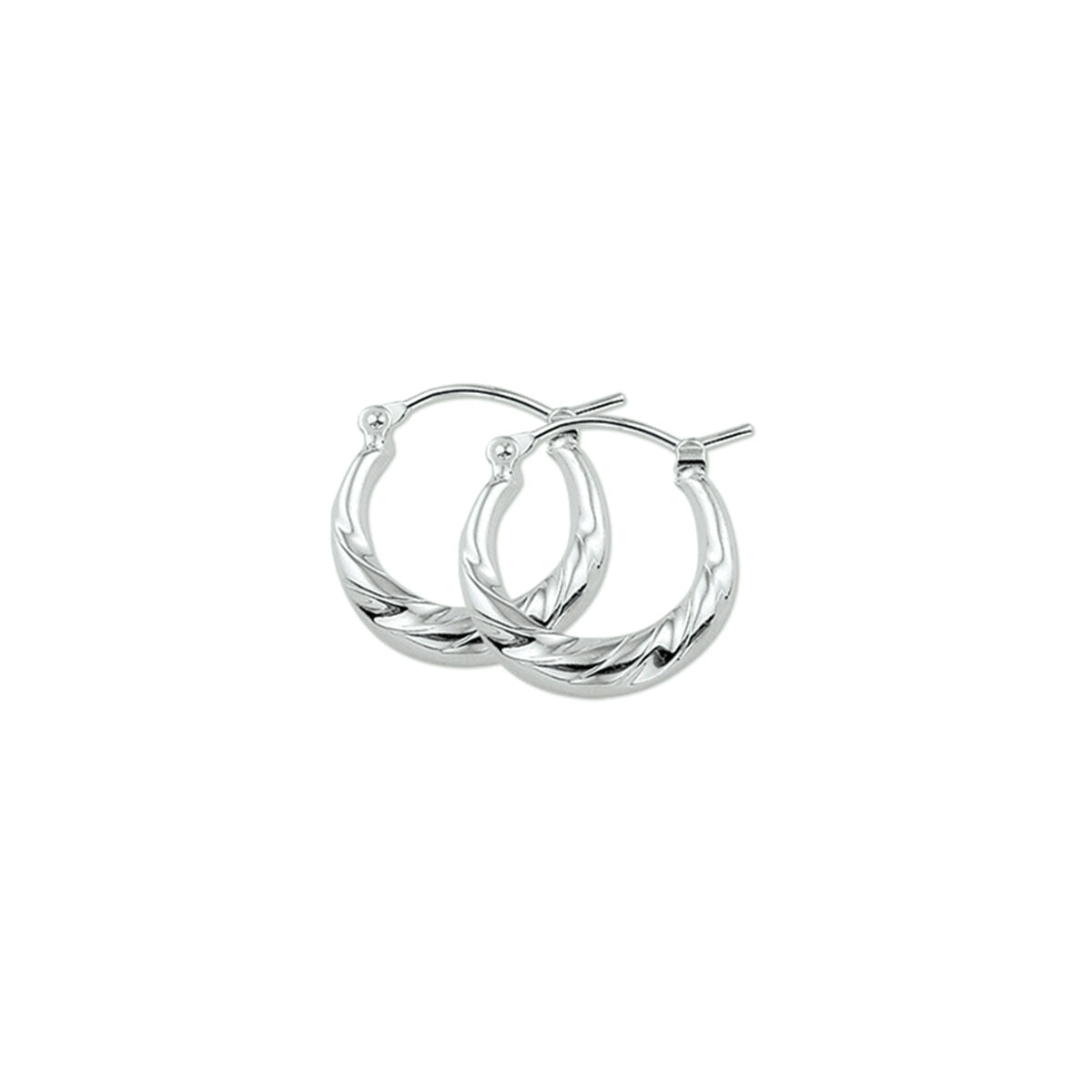 Zilveren Oorringen 15mm 1321920