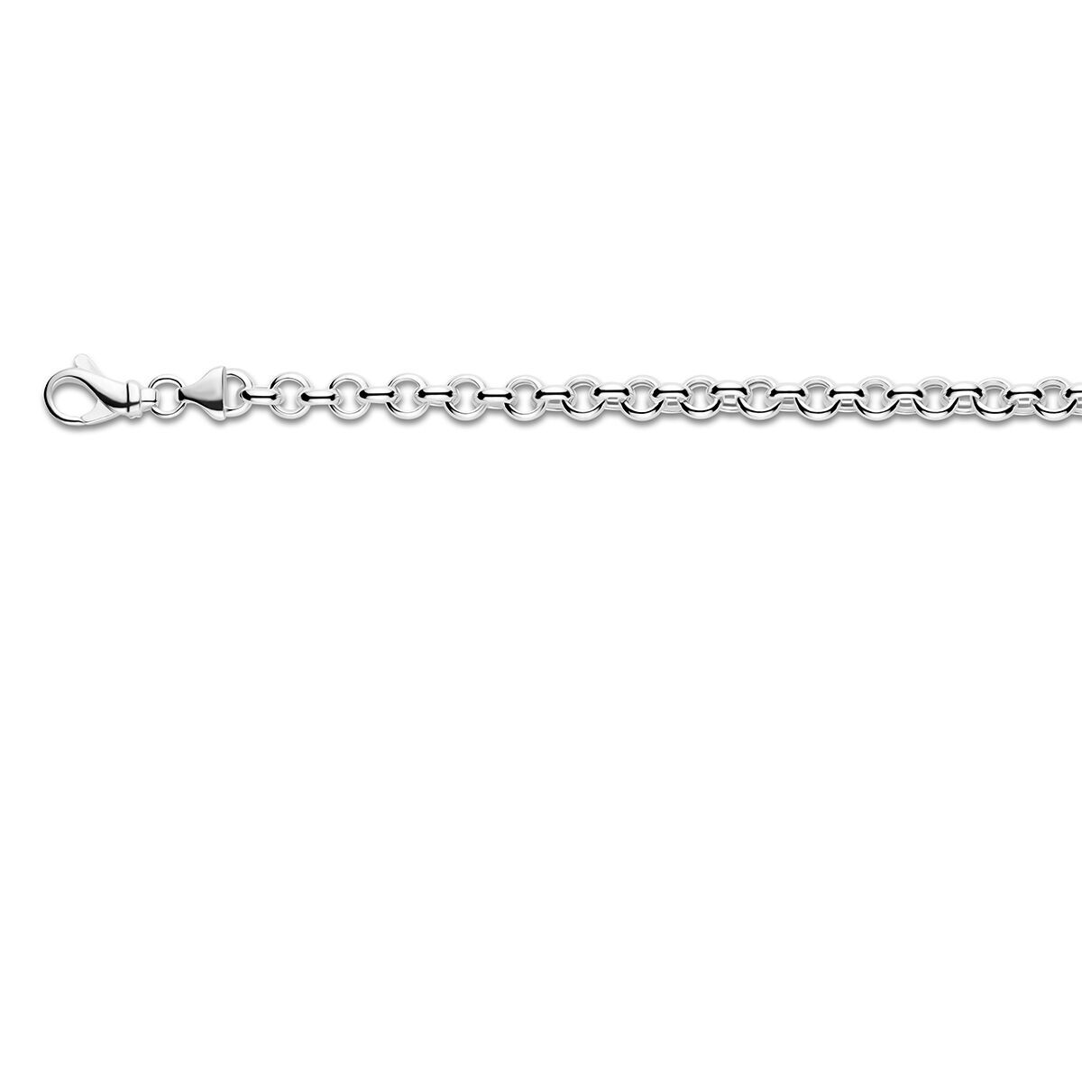 Zilveren Armband Jasseron 6,5mm 19cm 1321693