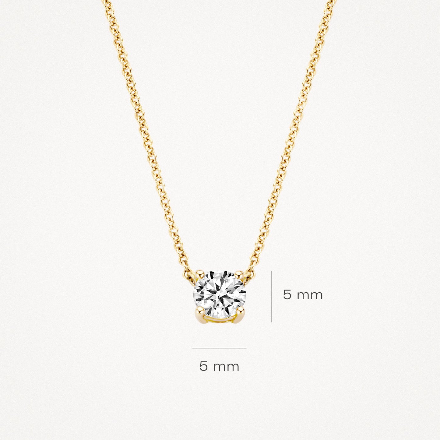 Blush Ketting 14kt Goud 3049YZI