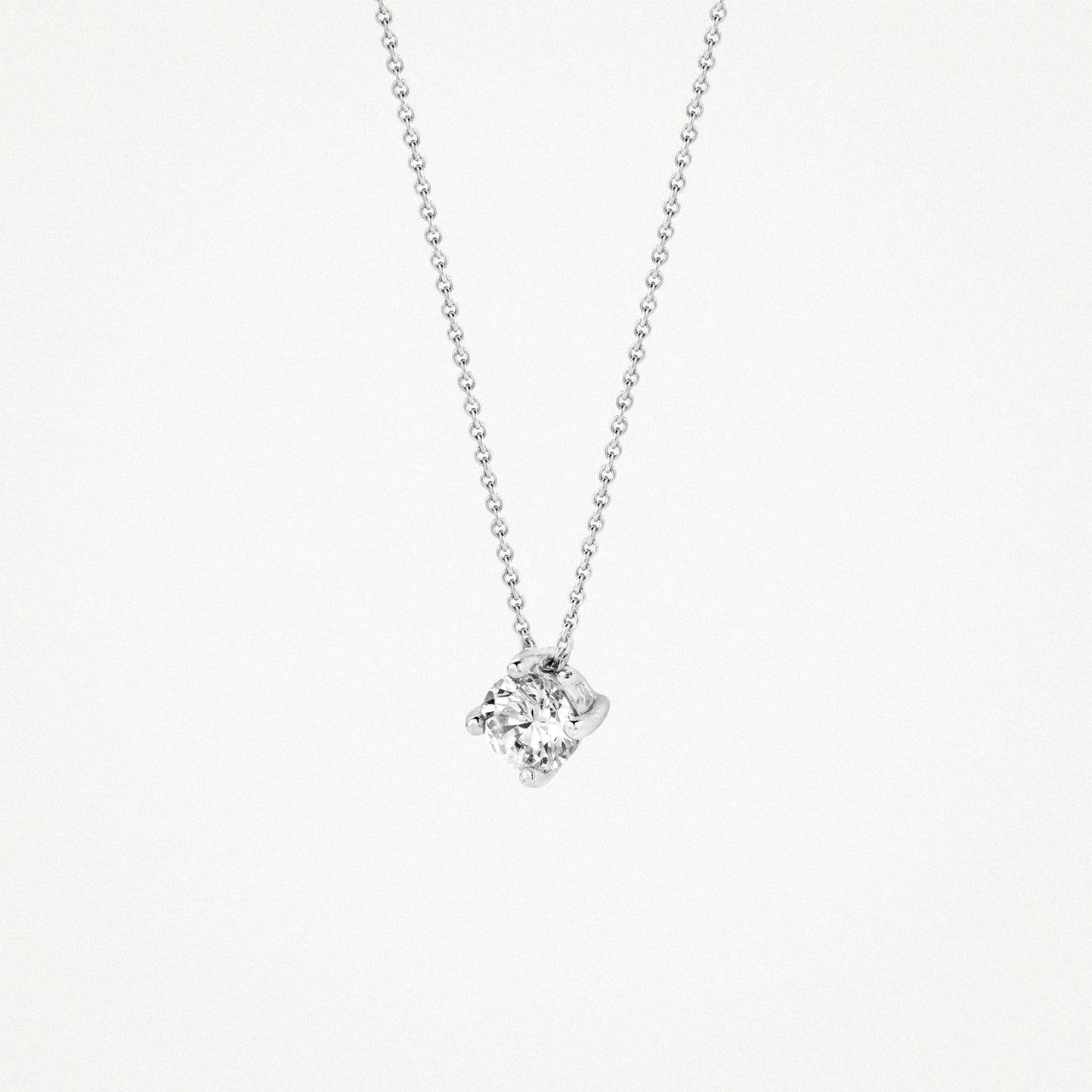 Blush Ketting 14kt Witgoud 3057WZI