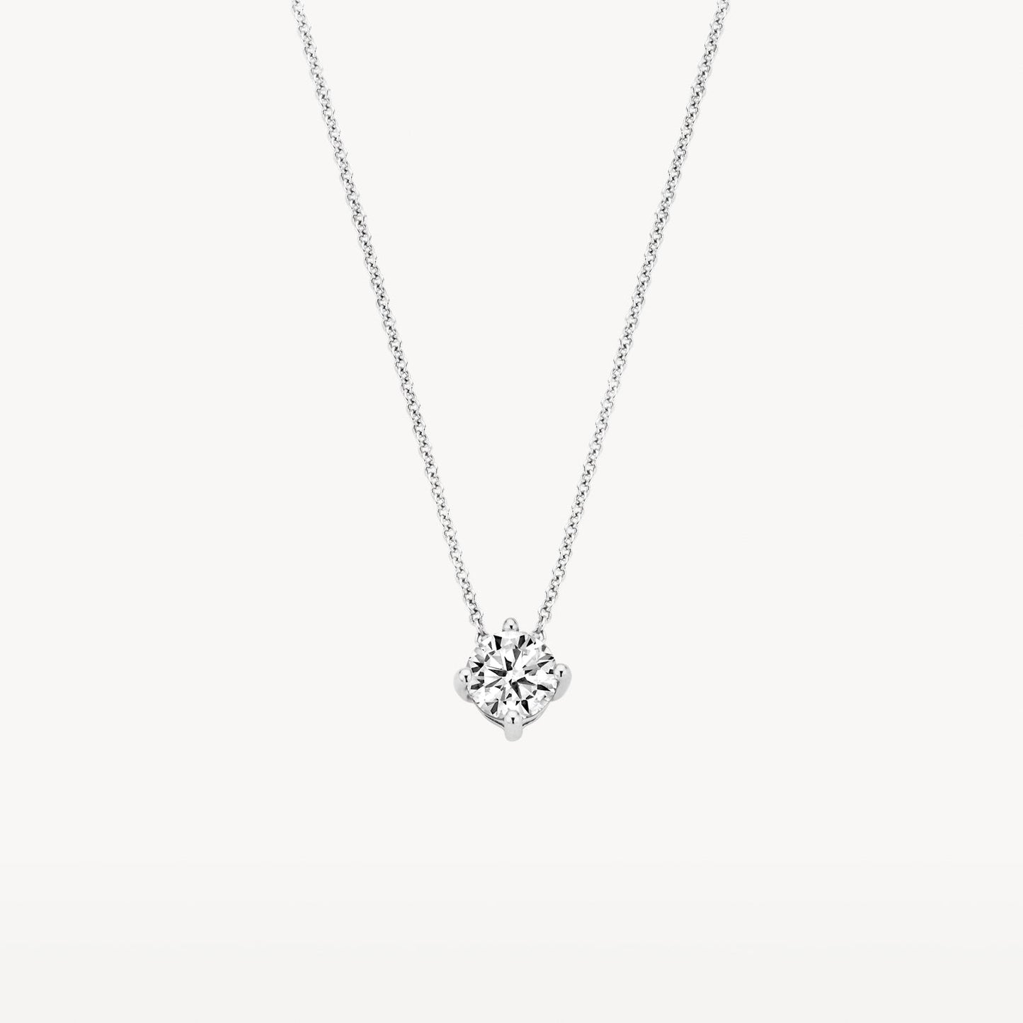 Blush Ketting 14kt Witgoud 3057WZI