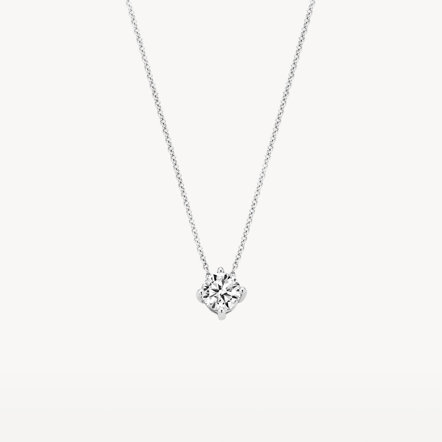 Blush Ketting 14kt Witgoud 3057WZI
