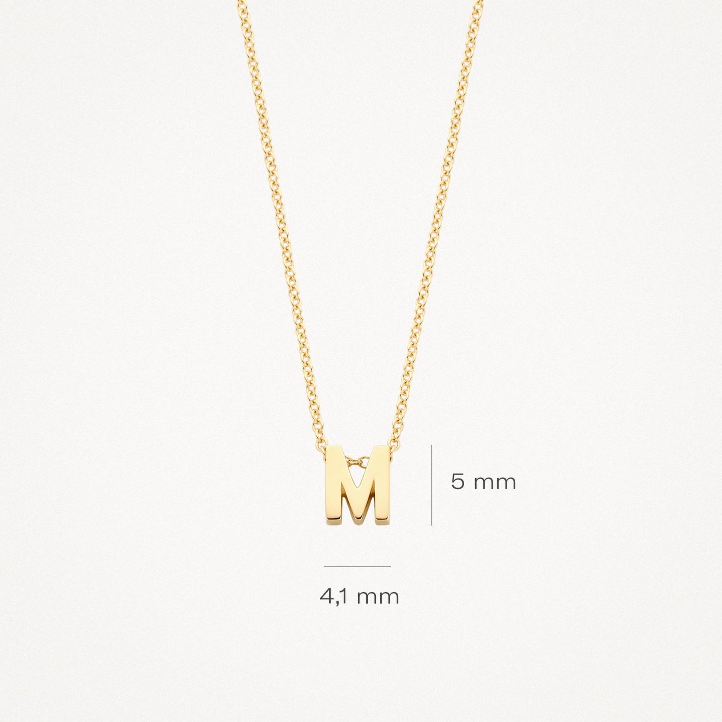 Blush Ketting 14kt Goud 3155YGO/M