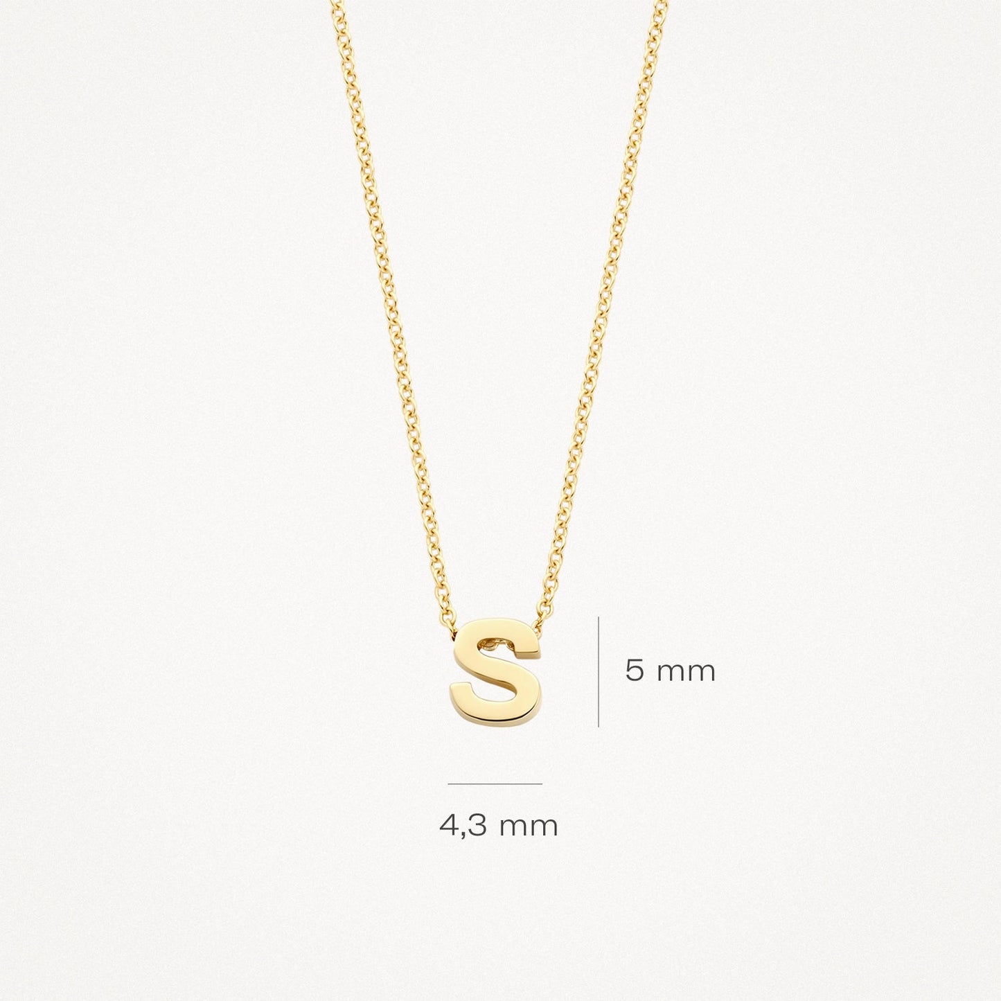 Blush Ketting 14kt Goud 3155YGO_S