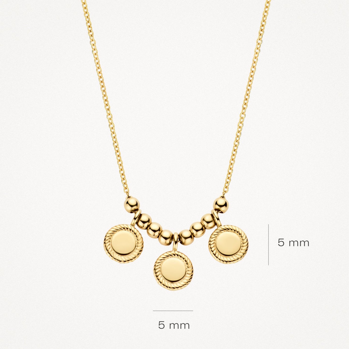 Blush Ketting 14kt Goud 3171YGO