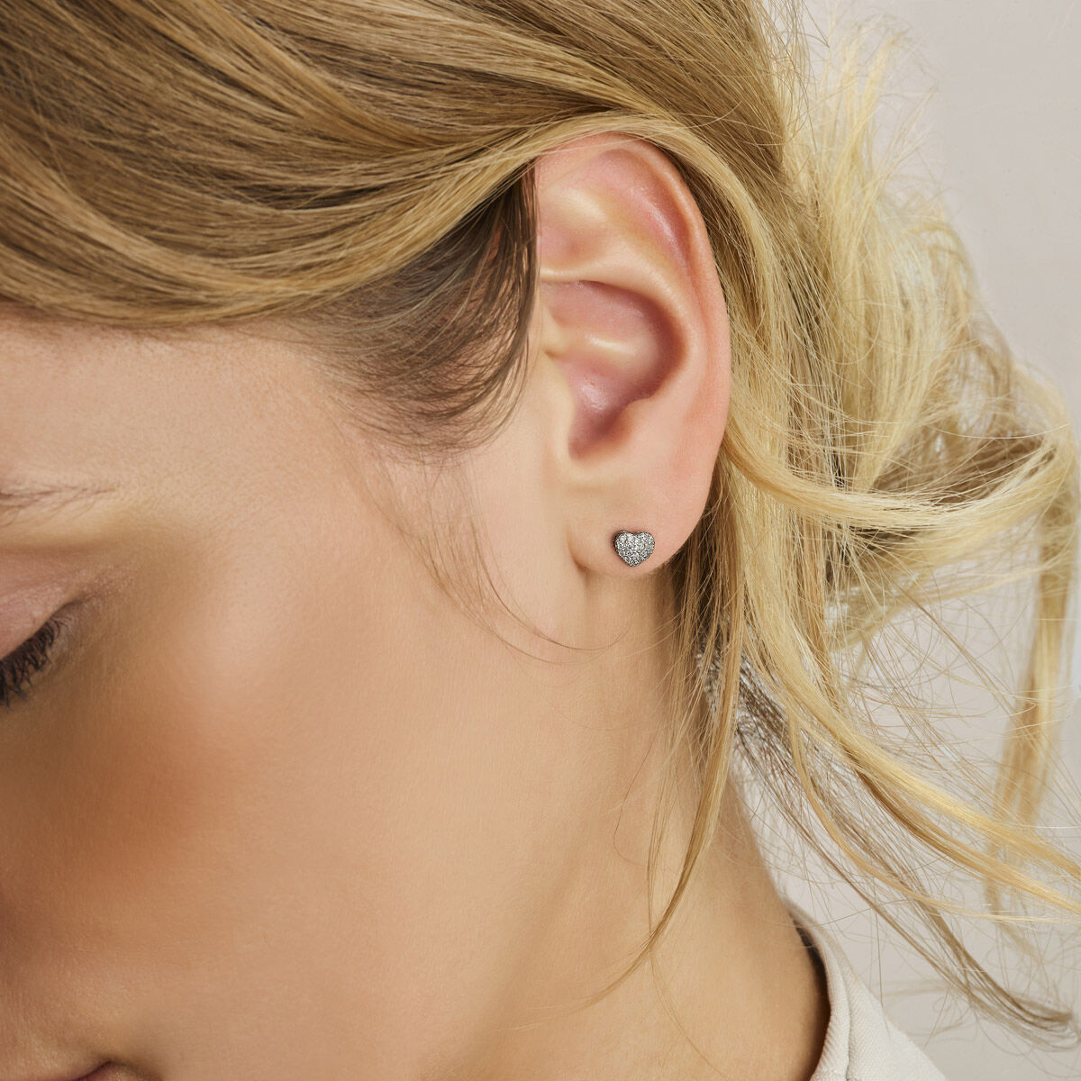 Zilveren Oorknoppen Hart Zirkonia 5,9mm 1324564