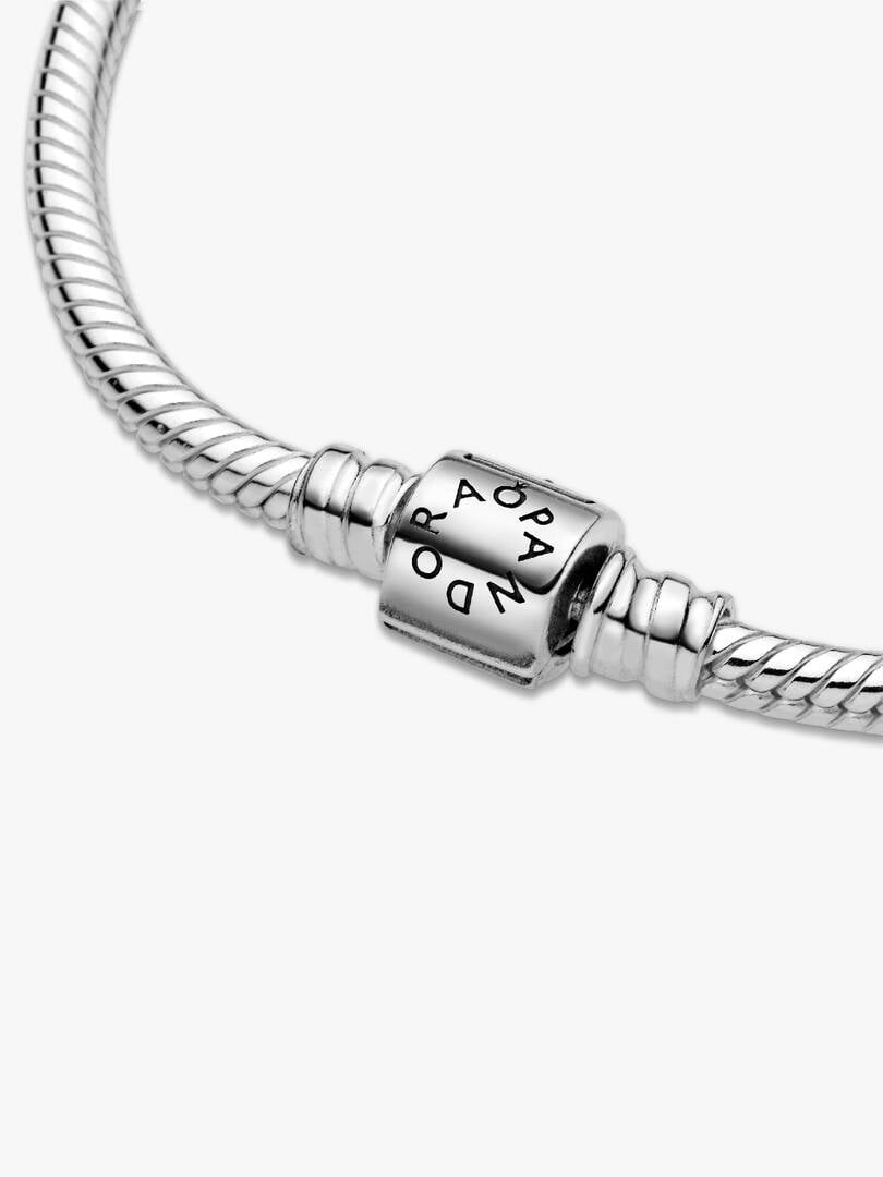 Pandora Moments Snake Chain Armband met Cilindersluiting 594596C00-18