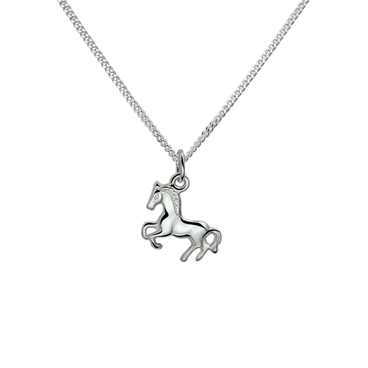 Zilveren Collier Paard 1,4 mm 36 + 4 cm 1322406