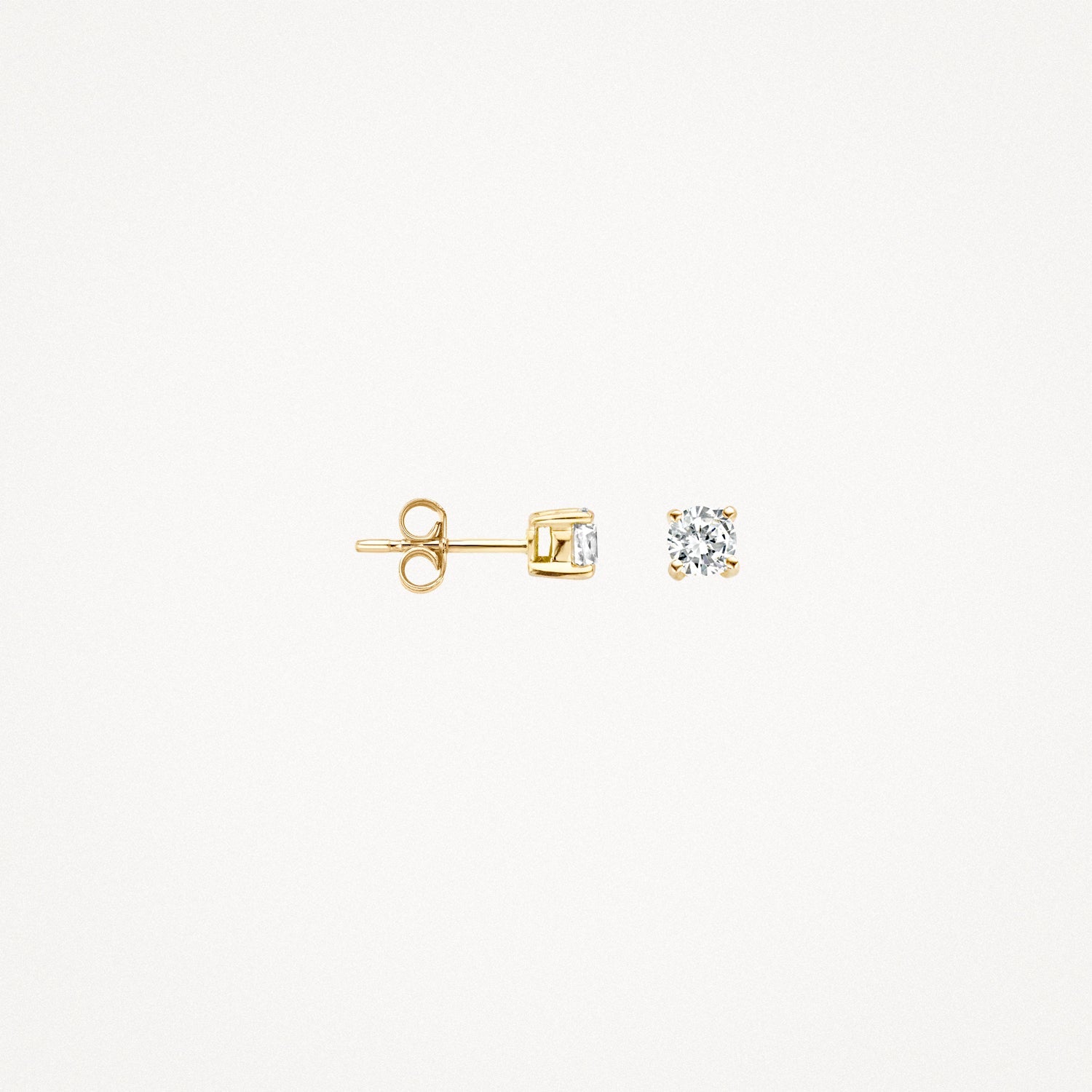 Blush Oorknoppen 14kt Goud 7128YZI