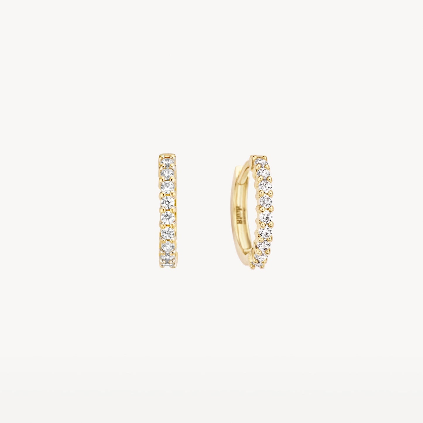 Blush Oorringen 14kt Goud 7166YZI