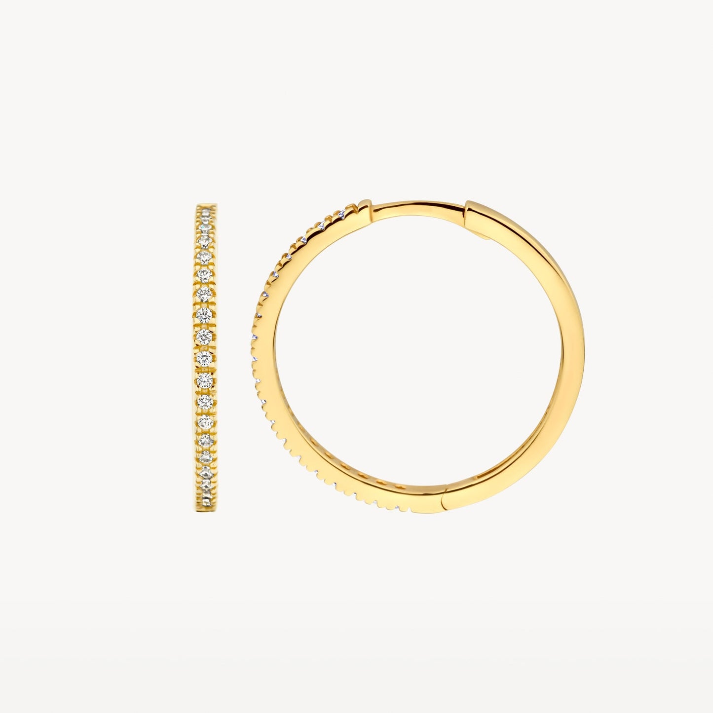 Blush Oorringen 14kt Goud 7306YZI