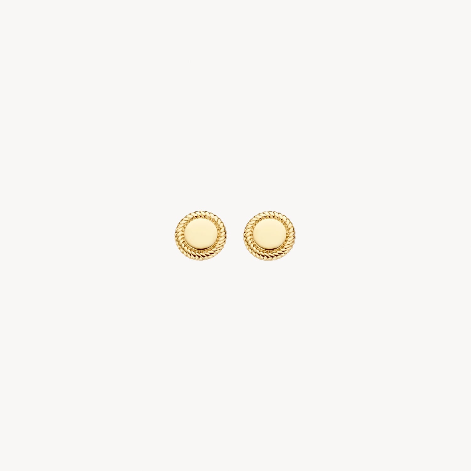 Blush Oorknoppen 14kt Goud 7350YGO