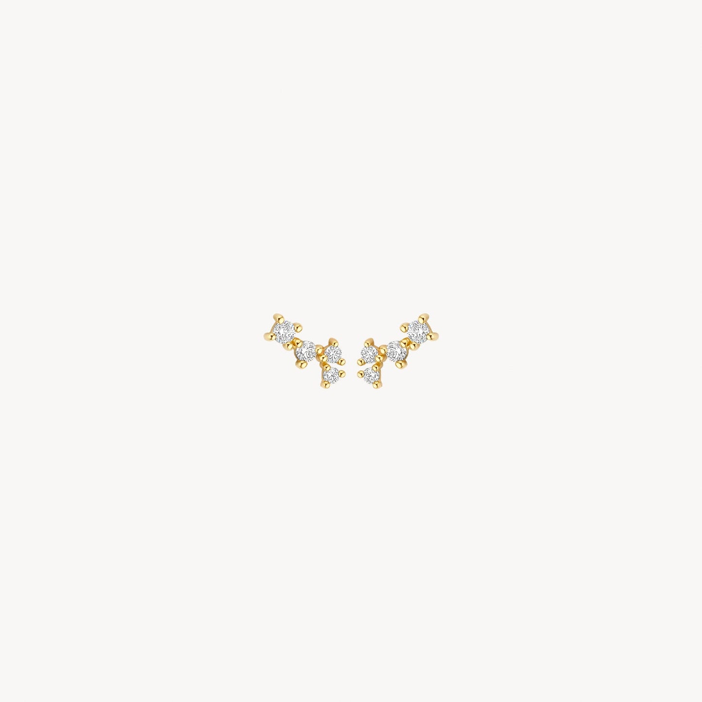 Blush Oorknoppen 14kt Goud 7373YZI