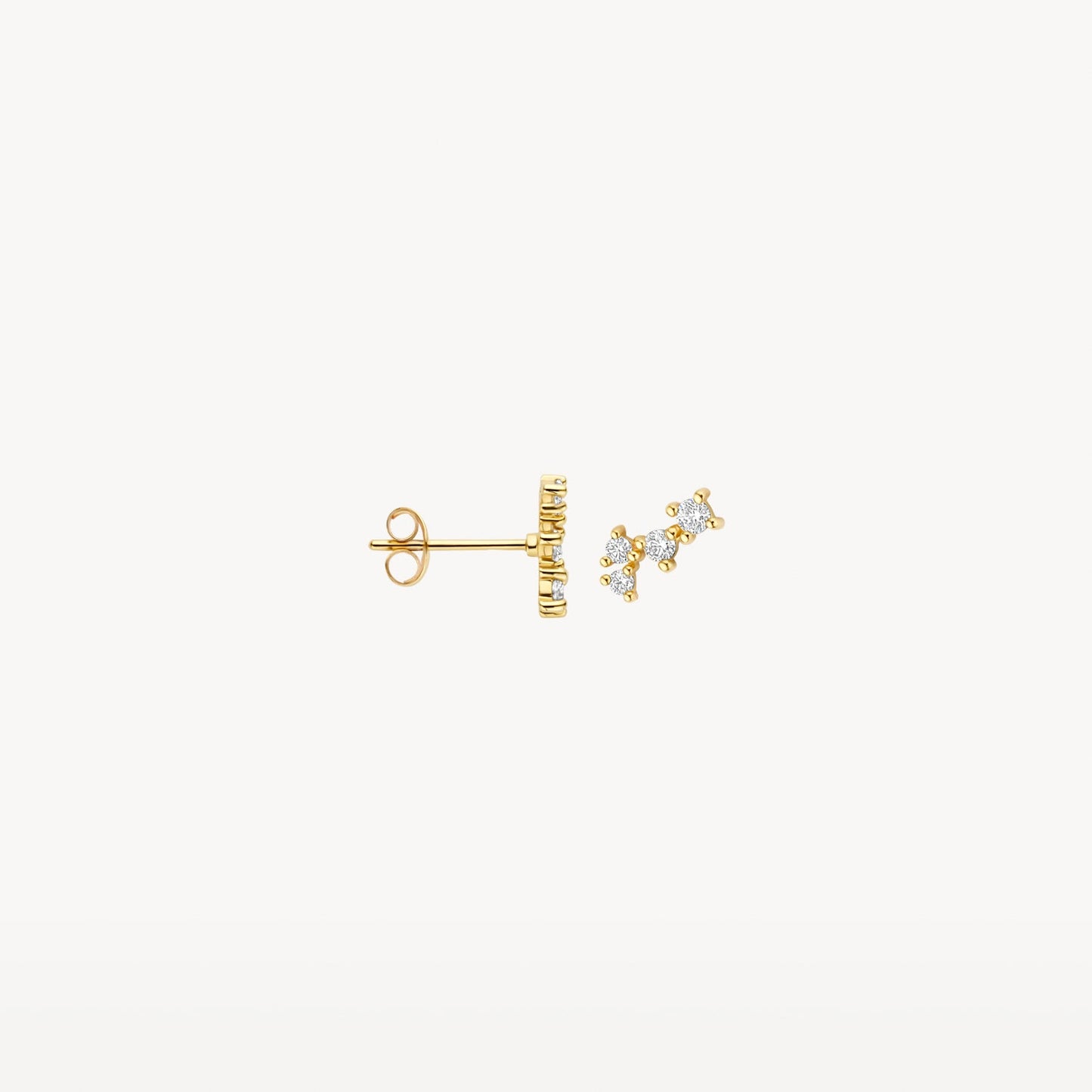 Blush Oorknoppen 14kt Goud 7373YZI