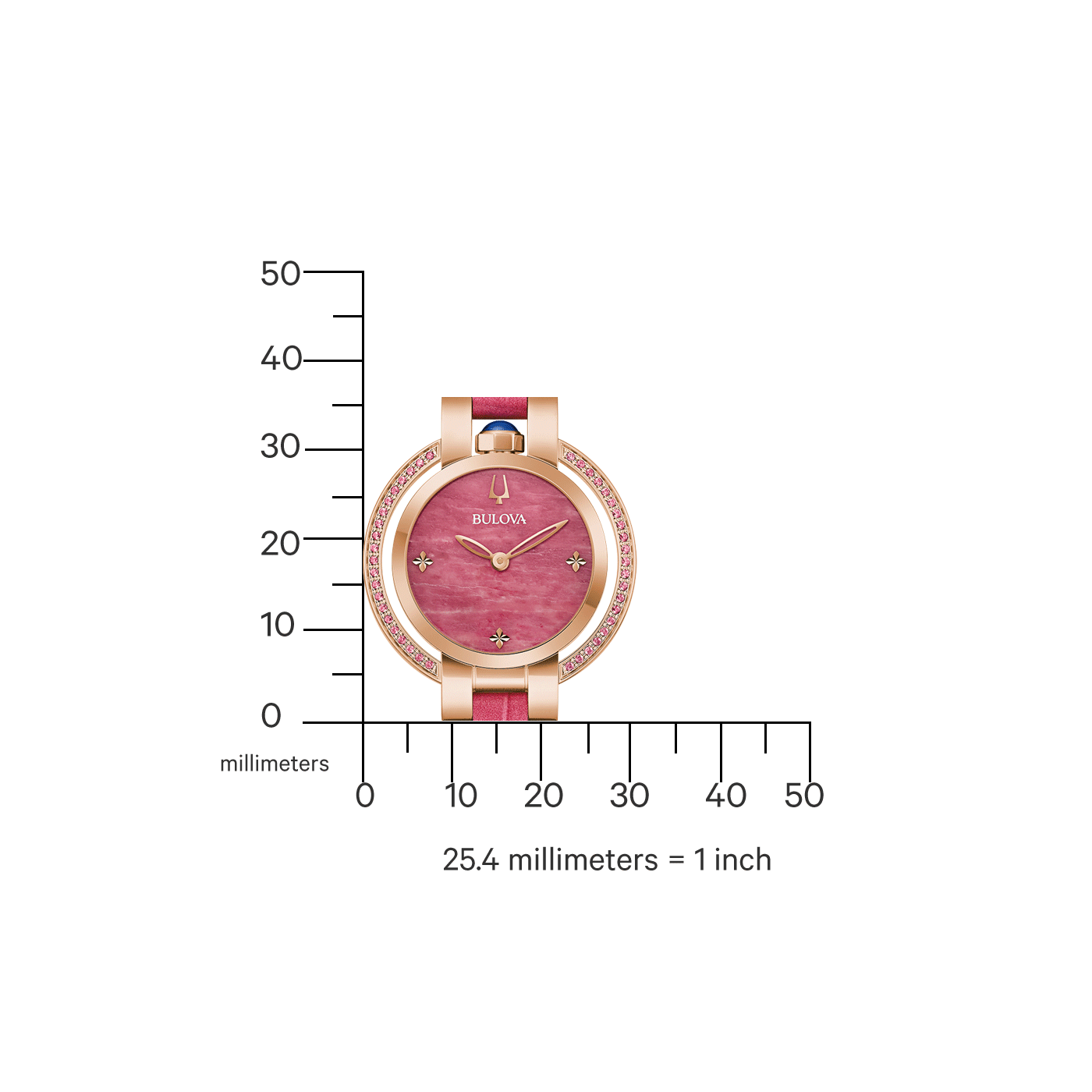 Bulova Classic Dameshorloge 97R103
