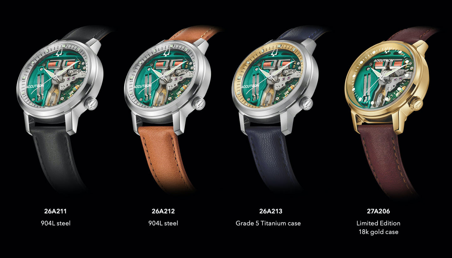 Bulova Accutron 314 Spaceview 18K Goud 27A206 