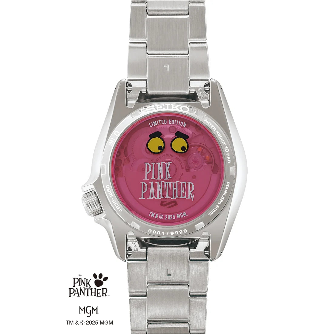 Seiko 5 Sports x Pink Panther SRPM07K1