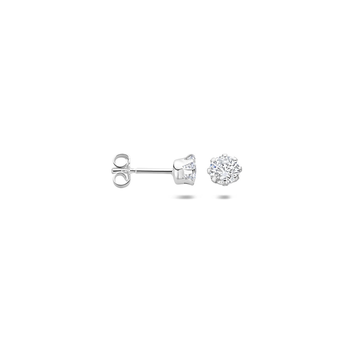 Zilveren Oorknoppen Zirkonia 2,5mm 1322489