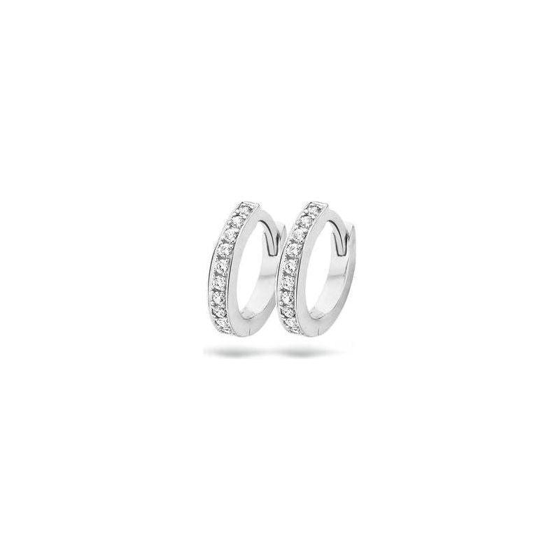 Blush Oorringen 14kt Witgoud 7129WZI