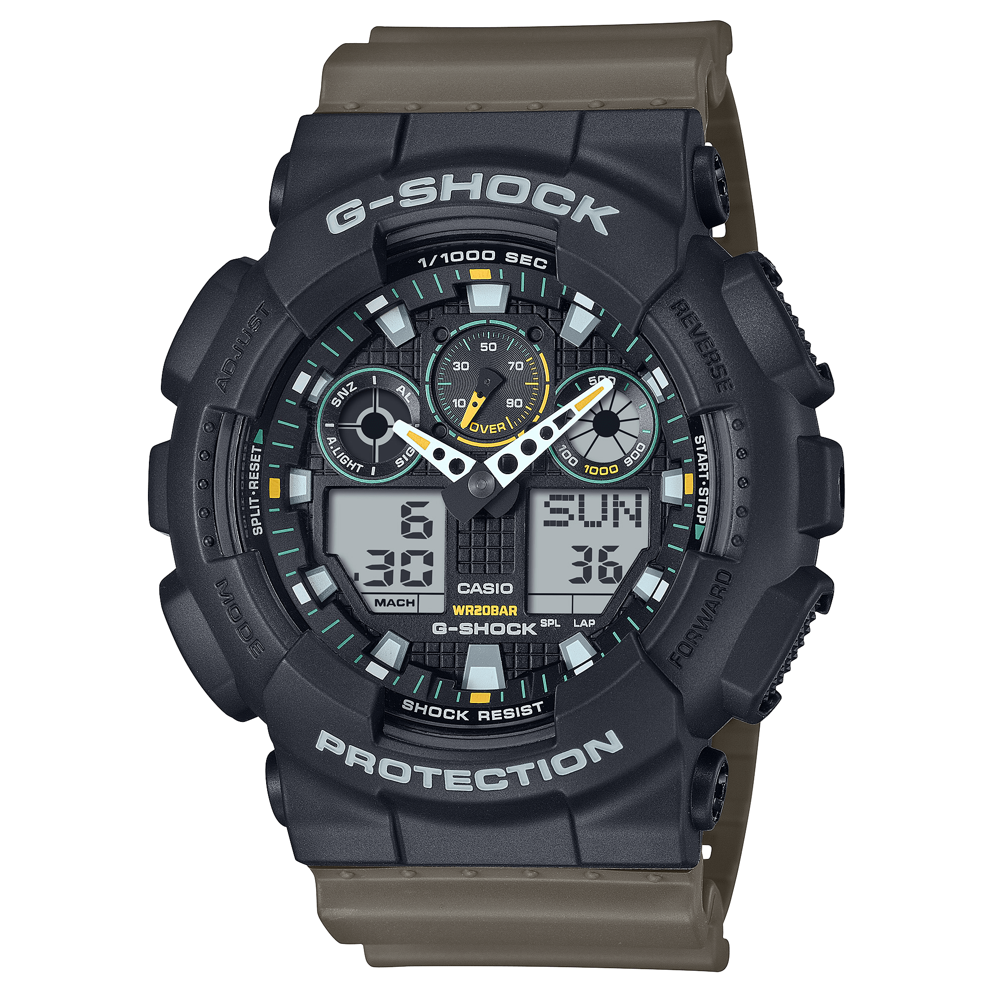 Casio G - Shock GA - 100TU - 1A3ER