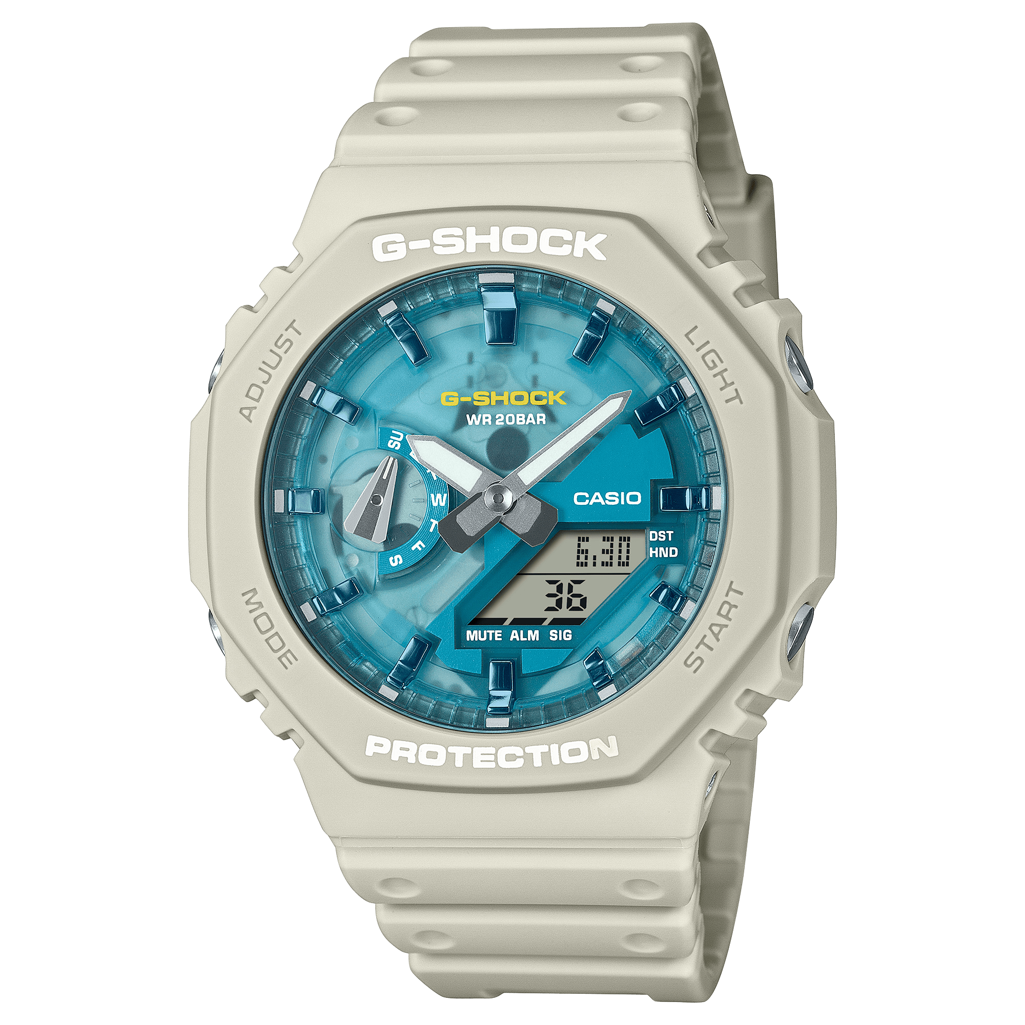 Casio G - Shock GA - 2100AS - 5AER