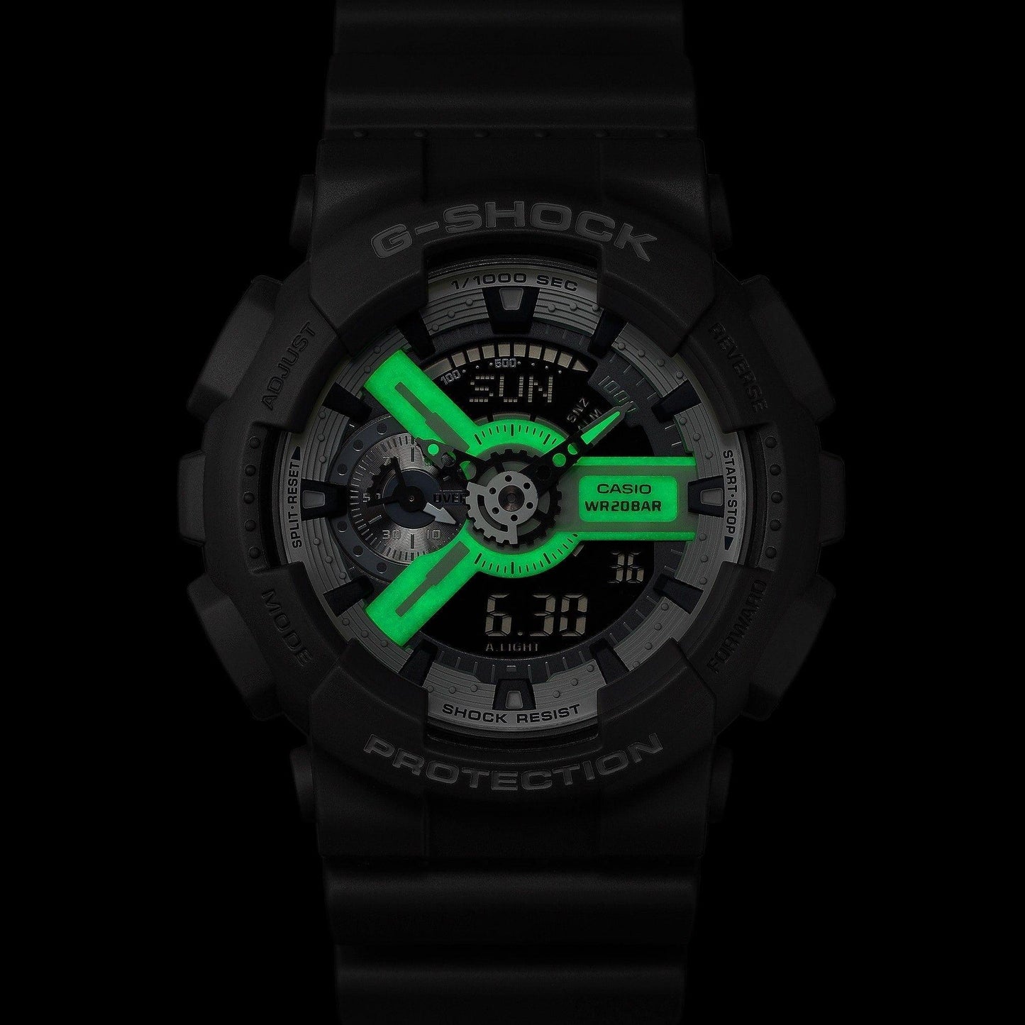 Casio G - Shock Hidden Glow GA - 110HD - 8AER