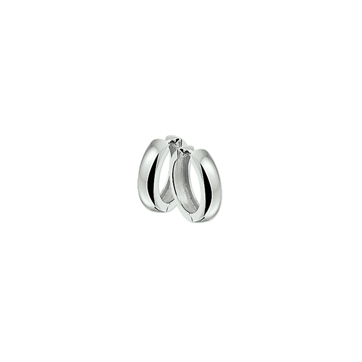 Zilveren Klapoorringen Bol 4mm 1322144
