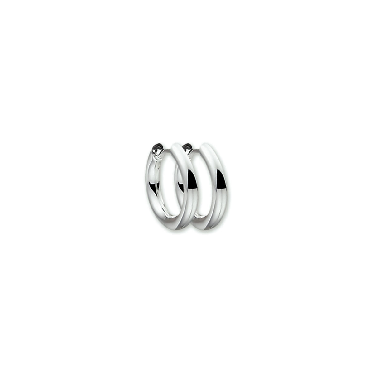 Zilveren Klapoorringen Rond 15mm 1321911