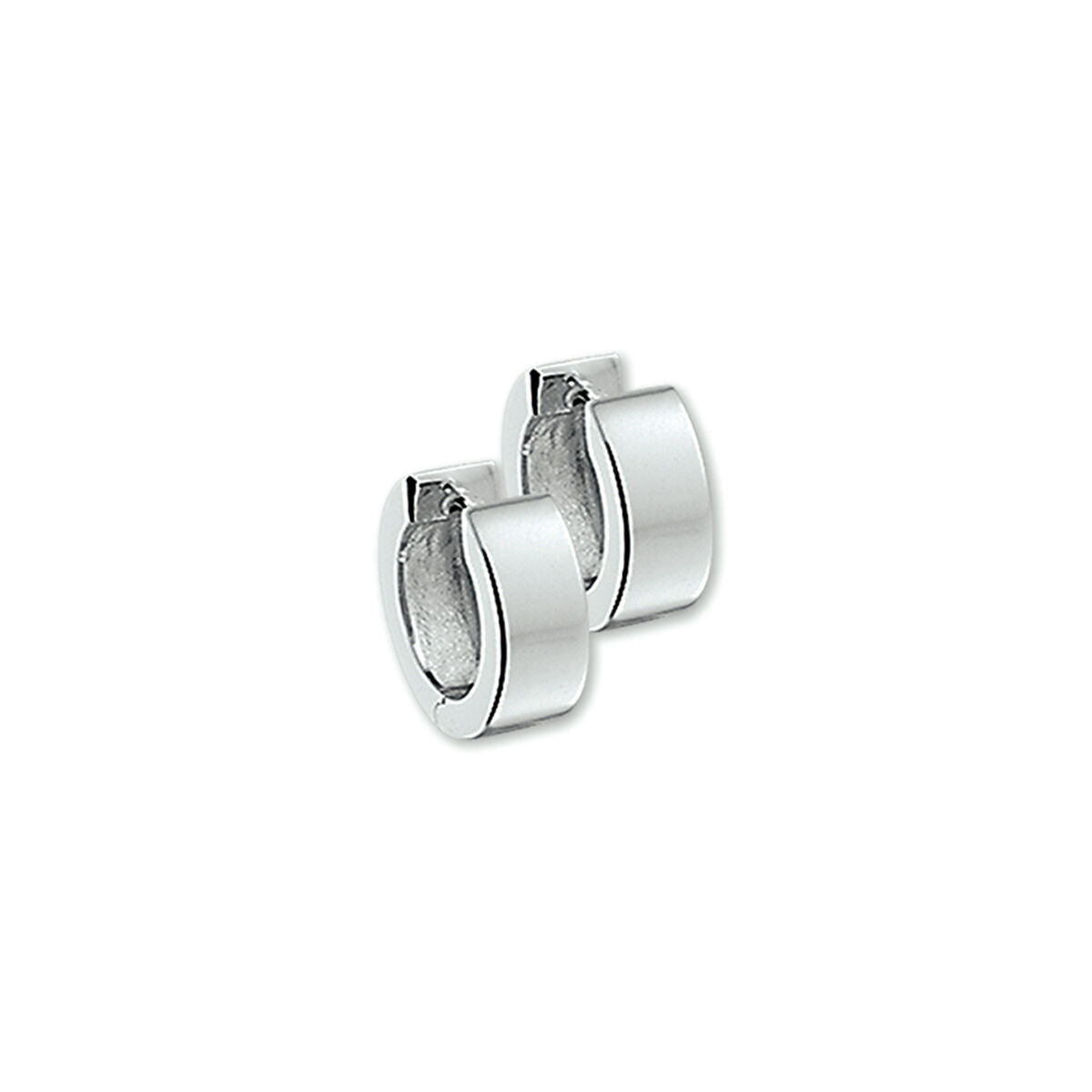 Zilveren Klapoorringen Vlak 5mm 1322138