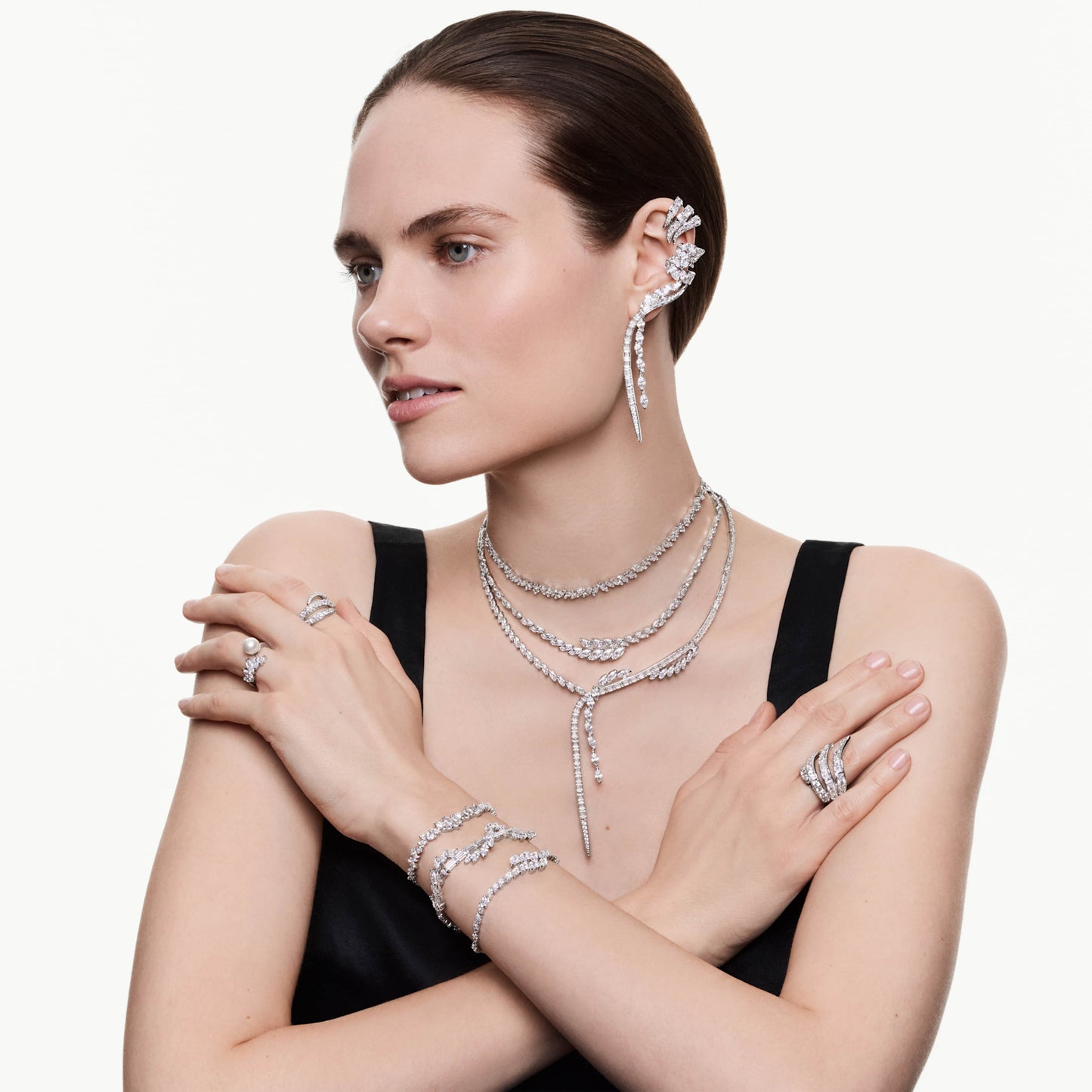 Swarovski Mesmera Ear Cuffs
