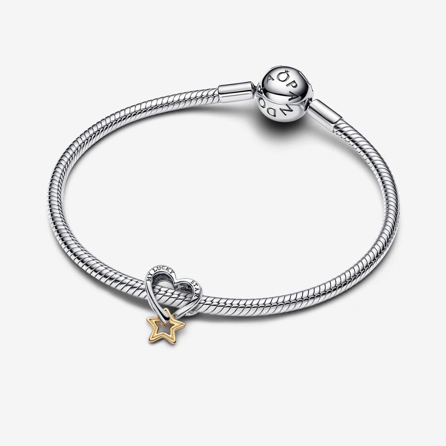 Pandora Bedel Geluksster en Hart 763513C00