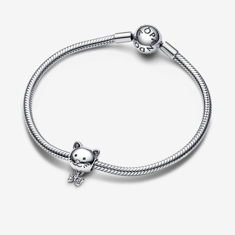Pandora Bedel Kat met Strik 792255C01