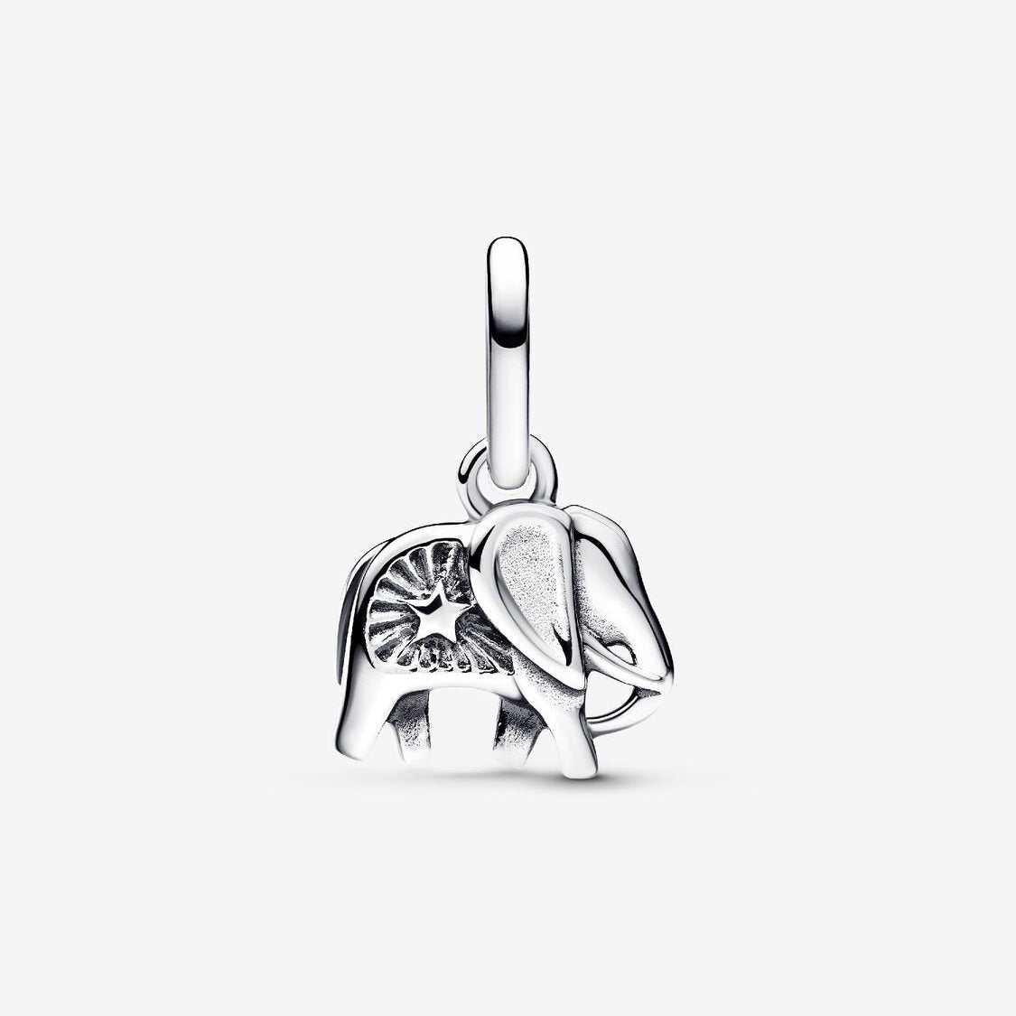 Pandora Bedel Turquoise Olifant 793858C01 - Juwelier van Dam