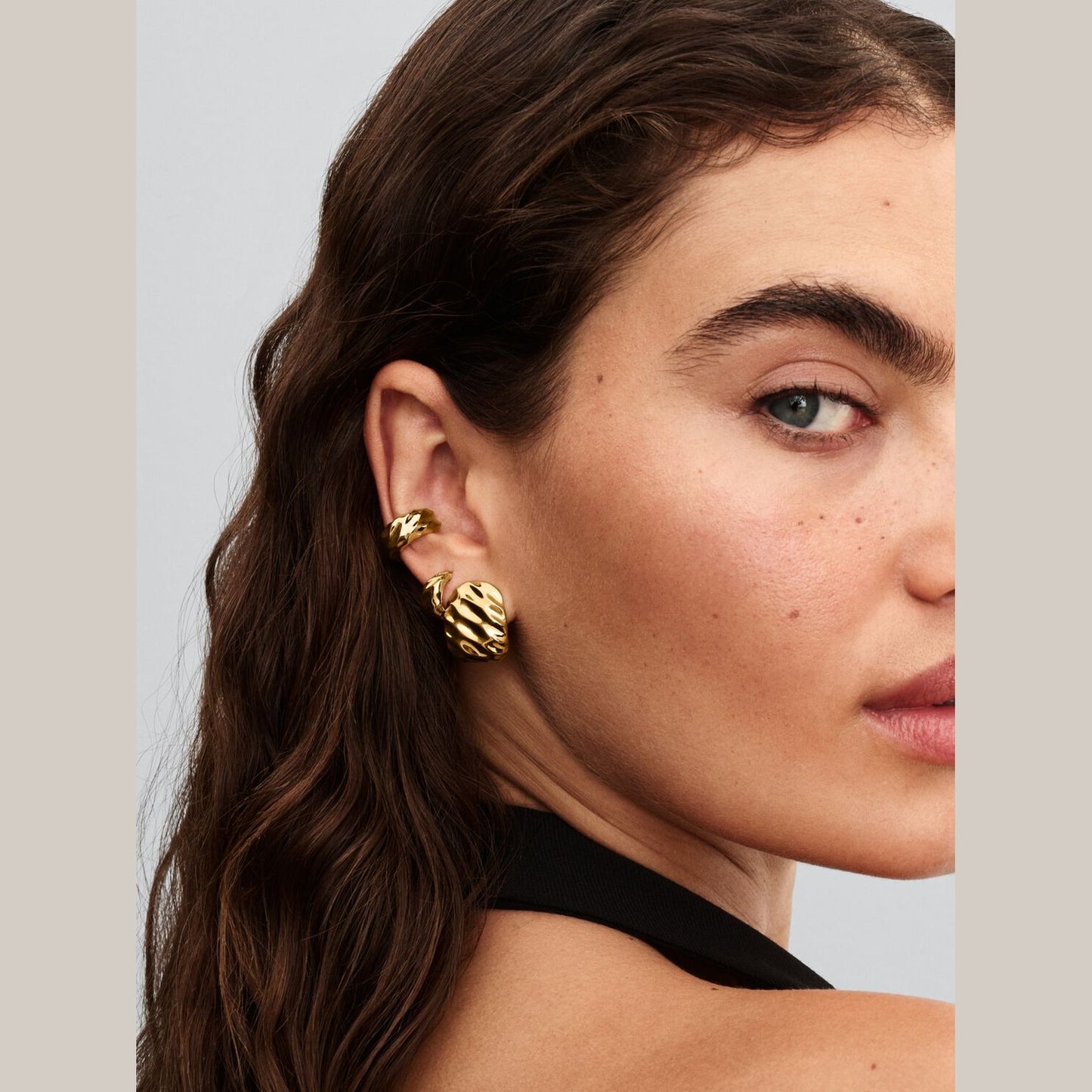 Pandora Goud en Zilver Oorringen 263880C00 - Juwelier van Dam