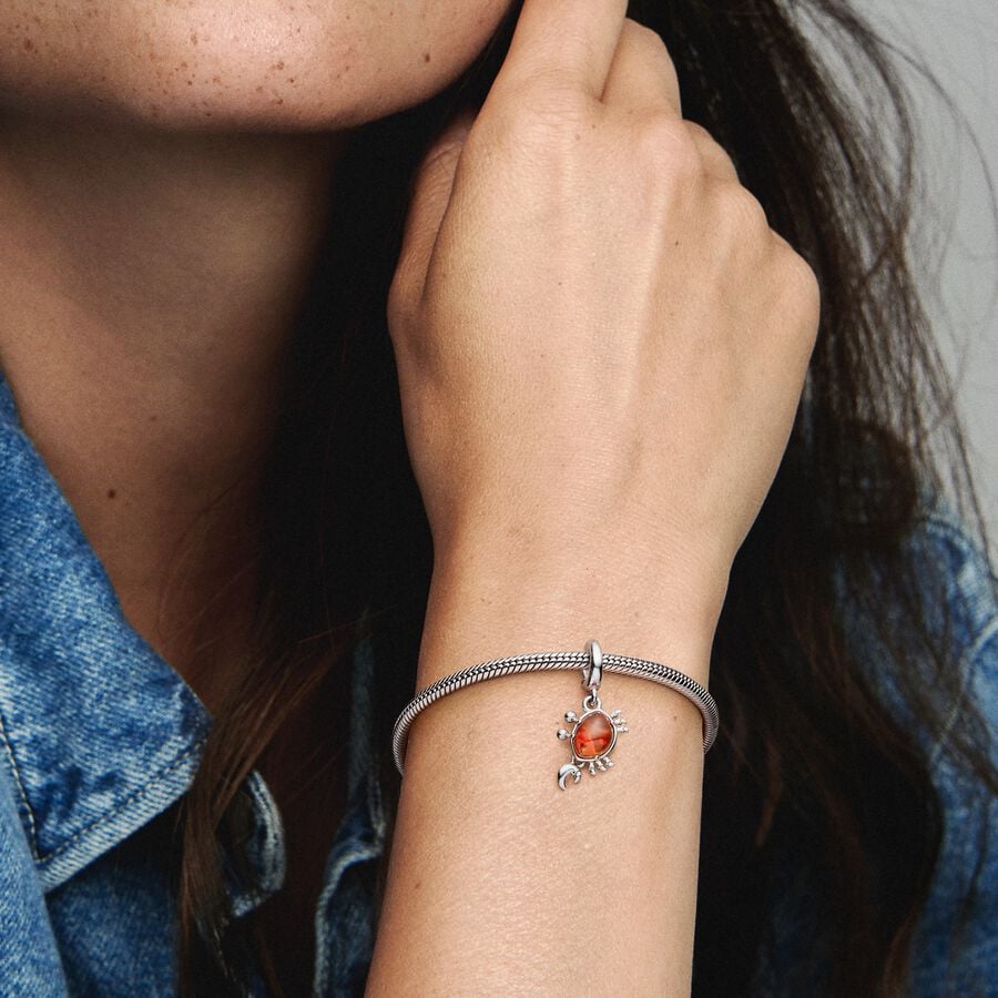 Pandora x Disney Bedel De Kleine Zeemeermin Sebastiaan de Krab 792694C01